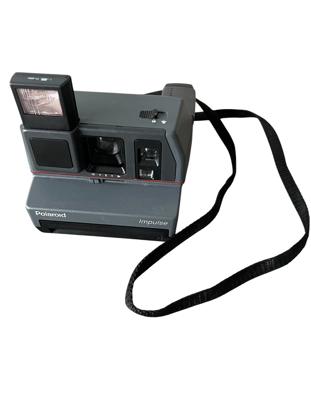 Vintage Polaroid Impulse 600 Plus Film Camera with Strap